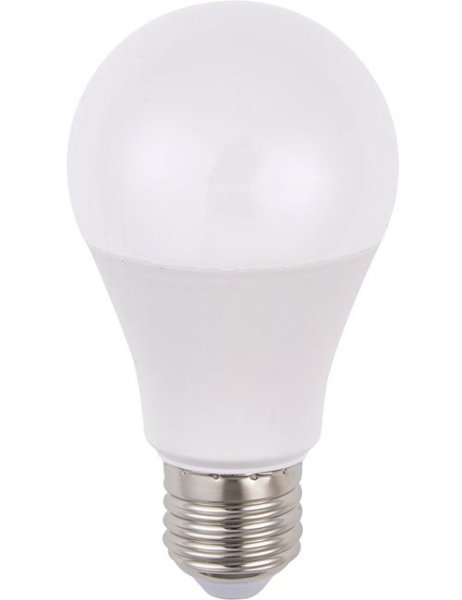 SPL LED normaallamp 10W=60W E27 100V-240V 2700K kleur 827 mat niet dimbaar